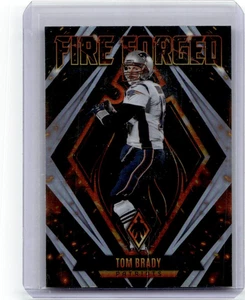Tom Brady 2022 Panini Phoenix Fire Forged #FF-1 Silver Holo SP Patriots HOF - Picture 1 of 2
