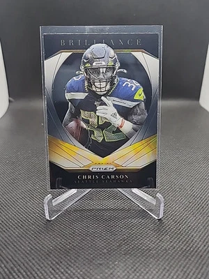 2020 Panini Prizm - Brilliance #15 Chris Carson - Image 1 of 2