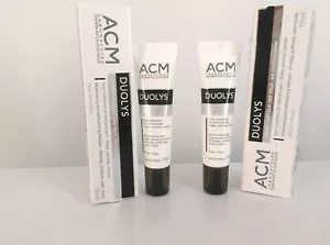 Acm Duolys Moisturizing eye contour cream restructuring agent wrinkles Packof 2 - Picture 1 of 8