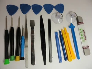 21 piezas Kit de herramientas de palanca técnico conjunto teléfono celular tableta computadora portátil reparación de computadora - Imagen 1 de 11