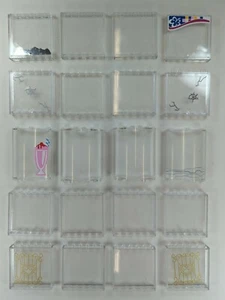 20 LEGO PANELES DE PAREDES TRANSPARENTES CASTILLO G1761 - Imagen 1 de 1