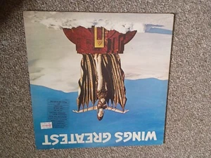 Wings Vinyl Record Wings Greatest LP Plus Inner Sleeve And Poster - Picture 1 of 5