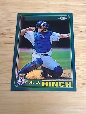 A.J. Hinch K.C. Royals 2001 Topps Traded Chrome Retrofractor #T157 Royals $$$ - Image 1 of 2