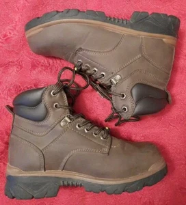 Mens Texas Steer Maximus Safety Work Boot Oil Slip Resistant Steel Toe Size 6.5 - Picture 1 of 11