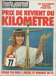 L'AUTO JOURNAL 1977 1 VW GOLF L DIESEL R30 TS RALLYE BANDAMA NOUVELLE CALEDONIE - Imagen 1 de 2