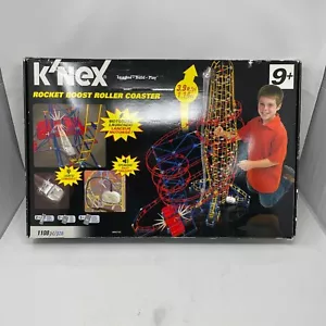 K'nex Rocket Boost Roller Coaster Building Set Open Box Sealed Packs No Battery - Picture 1 of 24