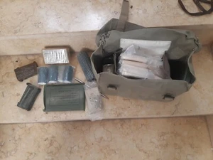 1966 rare vtg  unused IDF KIT FIELD COMBAT BAG ISRAEL made us army&ZAHAL 35 unit - Picture 1 of 12