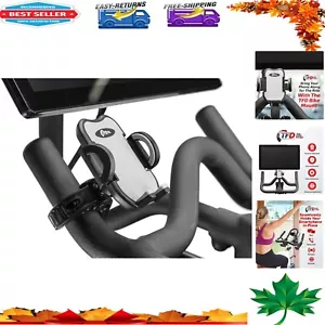 Support de téléphone portable de guidon durable pour vélos - Convient aux surfaces rondes ou plates - Photo 1 sur 9