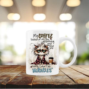 Taza/taza/sublimada/personalizar My Coffee, café/té/chocolate 12 oz (cu347) - Imagen 1 de 1