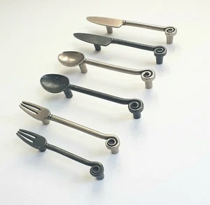 Spoon/Fork/Knife Traditional Design Drawer Kitchen Cabinet Cupboard Pull Handle - Picture 1 of 18