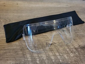 M50 Clear Outsert Lens Lense Gas Mask Survival Lenses Shield USED light scratch - Picture 1 of 8