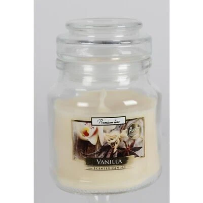 6x Duftkerze Glas Deckel Raumdüfte Innendekoration Lichter Frische Aroma Vanille - Bild 1 von 4