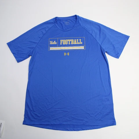 UCLA Bruins Under Armour The Tech Tee Short Sleeve Shirt Men's Blue/Gold Used Cover