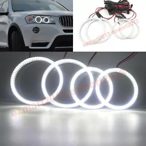 LED halo ring for BMW X3 F25 10-14 Xenon headlight Devil Demon DRL angel eye SMD - Picture 1 of 16