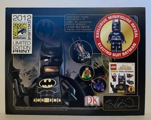 2012 COMIC CON Batman exclusive limited edition signed SDCC - Picture 1 of 1