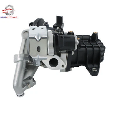 EGR Valve Module Cooler 9807593080 CE4000P For Citroen Peugeot Ford 2.0 DW10 - Image 1 of 4