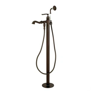Kingston Brass KS7015RL Royale Freestanding Tub Faucet with Hand Shower, Oil ... - Picture 1 of 5