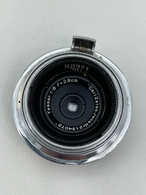 Carl Zeiss Jena Tessar 2.8cm f/8 Contax RF Mount Lens - Image 1 of 4