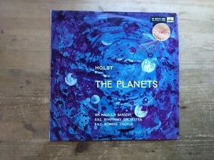 Holst The Planets Malcolm Sargent Ed1 Cream/Gold VG+ Vinyl Record Album ASD269 - Picture 1 of 4