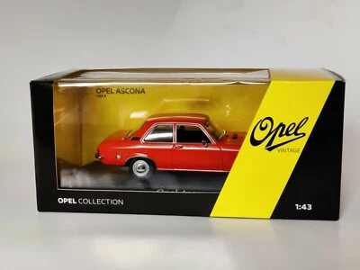 [NEU] Modellauto Opel Ascona rot 1:43 OC11599 - Bild 1 von 4