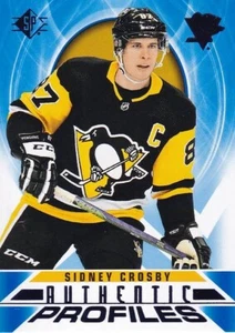 2020-21 SP Retail - Authentic Profiles #AP-9 Sidney Crosby - Pittsburgh Penguins - Bild 1 von 2