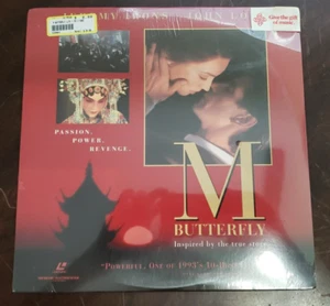 Sealed! M Butterfly Laserdisc 1993 Jeremy Irons John Lone Funky Formats W7 - Picture 1 of 13