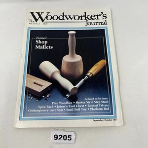 The Woodworker's Journal Volume 11 No. 5 - September/October 1987 VTG .. - Picture 1 of 6