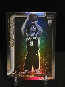 2025-26 Topps Target Exclusivo Black Friday Dylan Harper Blackout Foil RC Como Nuevo - Imagen 1 de 2