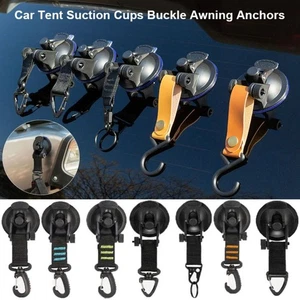 Side Round/Triangular Awning Anchors 10 Styles Outdoor Camping Hooks - Bild 1 von 22