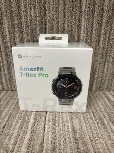 Amazfit T-Rex Pro Smart Watch for Men Rugged Outdoor GPS Watch Gray Brand New - Picture 1 of 5
