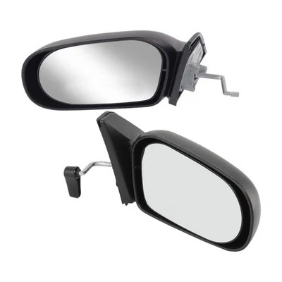 Espejos retrovisores laterales conductor y pasajero para Toyota Tercel 1991-1994 | Par | Negro Foto 1 de 4