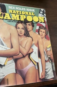 National Lampoon Sex Roles Issue May 1980 Vol 2 No 22 John Hughes Early Work - Imagen 1 de 2