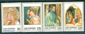 1979 Christmas,Fresco,Jesus,St.Joseph,The Holy Family,Magi,San Marino,M 1201,MNH - Picture 1 of 1
