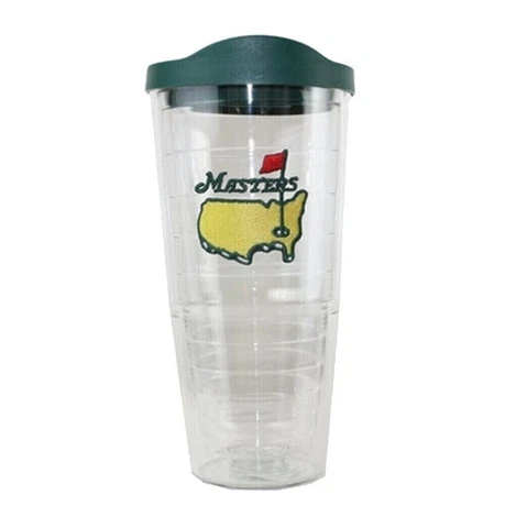 Authentic Masters 24 oz Insulated Tervis Tumbler Cup with lid Cover