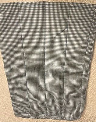 REVESTIMIENTO acolchado artesanal azul para guardería para bebé de guinga para cesta profunda o cesta Foto 1 de 4