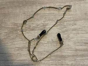 vintage - collar cadena y cuerda  - Imagen 1 de 1