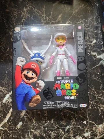 Jakks Pacific The Super Mario Bros. Movie 5-Inch PEACH RACING KART Wave 2 Cover