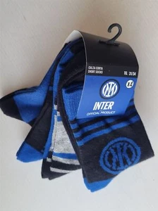 PACCO DA 4 CALZE COTONE ELASTICIZZATO BAMBINO SQUADRA INTER SPORT - Imagen 1 de 3