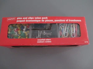Suministros de oficina surtido clips aglutinante de pin de empuje clip 430 paquete de valor grapas - Imagen 1 de 4