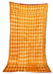 Authentic Pakistan Phulkari Textile Hand Embroidered Bagh Needle Point Old Shawl - Picture 1 of 10