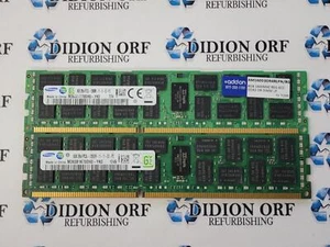 Set of 2 SAMSUNG 8 GB DDR3 SERVER RAM PC3L-12800R MHz M393B1K70DH0-YK0, SKU 4647 - Picture 1 of 1