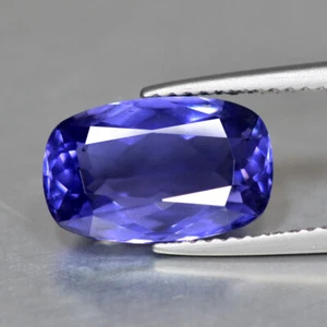3.53Ct Cushion_Untreated Intense Blue Color Natural Sri-Lankan Iolite - Picture 1 of 1