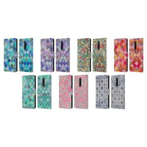 OFFICIAL MICKLYN LE FEUVRE MOROCCAN LEATHER BOOK WALLET CASE FOR ONEPLUS PHONES - Picture 1 of 13
