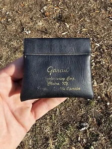 Garan Clinton Kentucky Advertising Old Coin Money Pouch Holder Clothing Factory - Picture 1 of 6