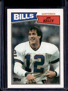 1987 Topps Jim Kelly #362 RC Rookie Card Buffalo Bills