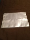 Cigarette card  Sleeves QTY 10 to 200  choose pockets, 1 2 3 4 5 6 8 10 15  Glen