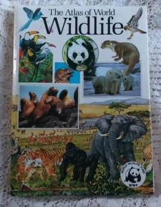 THE Atlas Of World Wildlife Fund (U. S.) 200 Pgs 15"x11"x1" Large Exc. - Picture 1 of 11