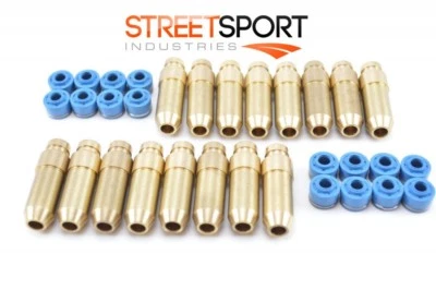 Suzuki GS1100 GS 1100 80-83 BRONCE Guías de válvulas y sellos FKM - Juego de 16 - ¡NUEVO! Foto 1 de 2