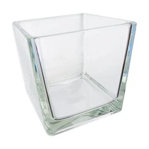 Knorr Prandell Glass Vase - 12cm Square #036 - Picture 1 of 2