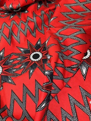 Ra | Ankara por yarda, 100 % algodón Foto 1 de 4